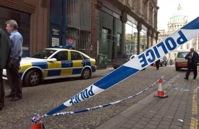 On this day in 2004 thieves stole £26.5m from the Donegall Square West headquarters of the Northern Bank in Belfast. Picture: Getty