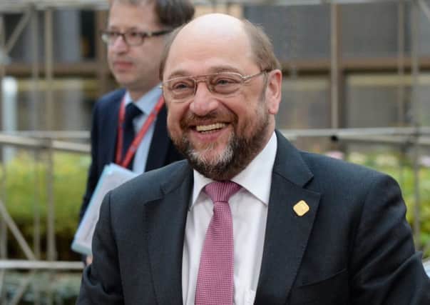 Parliament president Martin Schulz vowed to reject EU deal. Picture: Getty