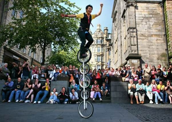 Edinburgh is a fitting home for the Centre due to its reputation as a great cultural festival city. Picture: Getty