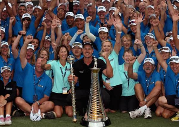 Step forward Henrik Stenson, Huggy's player of the year. Picture: Getty