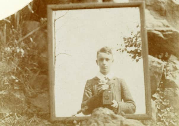The earliest known 'selfie' in Scotland. Picture: HeMedia