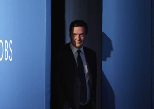 A mixed picture for George Osborne, with good news on GDP balanced by bad news on public sector debt. Picture: Getty Images