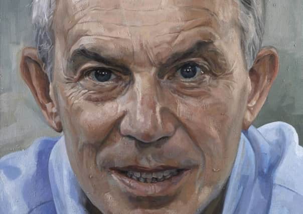 Alastair Adams portrait of former prime minister Tony Blair reflects his considerable skill as a negotiator on the world stage. Picture: PA