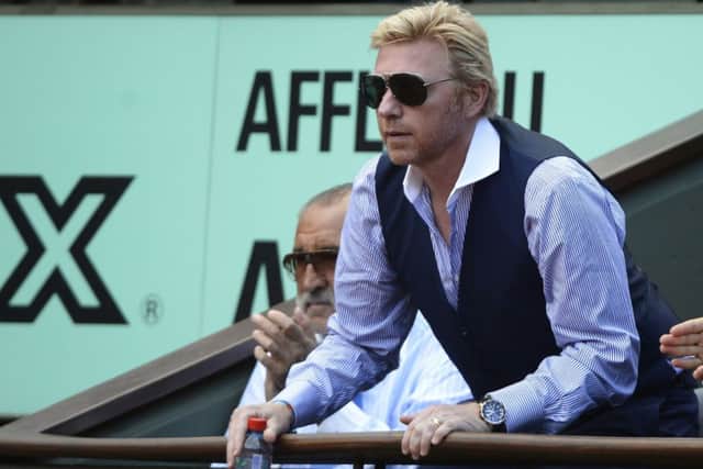 Boris Becker, Novak Djokovic's new coach. Picture: Getty