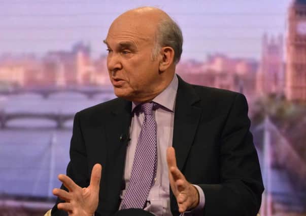 Business Secretary Vince Cable. Picture: PA