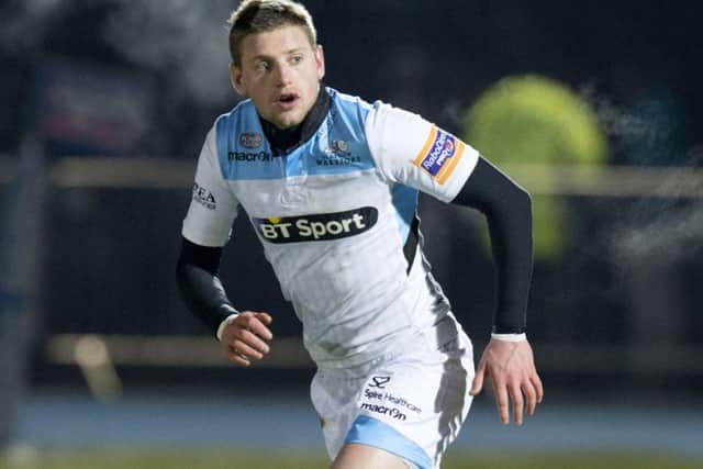 Glasgows latest recruit from Ayr, 21-year-old Finn Russell, has signed a two-year deal. Picture: SNS