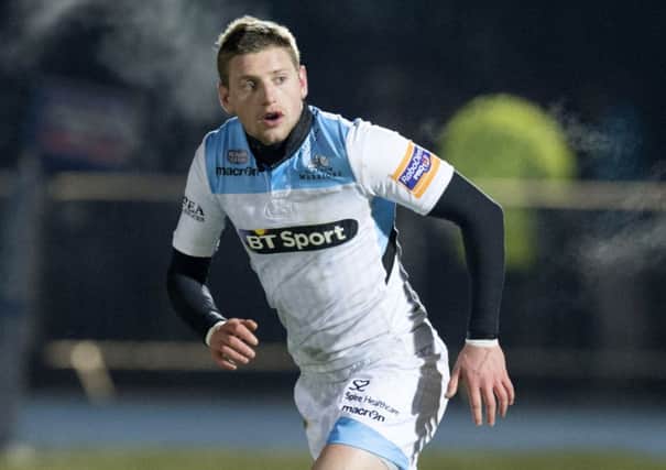 Glasgows latest recruit from Ayr, 21-year-old Finn Russell, has signed a two-year deal. Picture: SNS