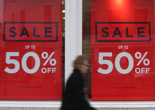 Scottish retailers have had a good pre-Christmas weekend. Picture: Getty