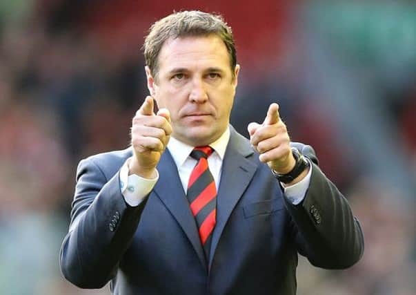 Malky Mackay: Support of fans. Picture: PA
