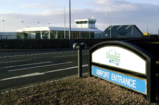 Dundee Airport is set to lose its London flights. Picture: PA