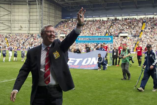 Sir Alex Ferguson retired as Manchester United manager this year. Picture: Getty