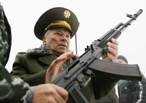 Mikhail Kalashnikov used to aspire to be a designer of agricultural equipment. Picture: Getty
