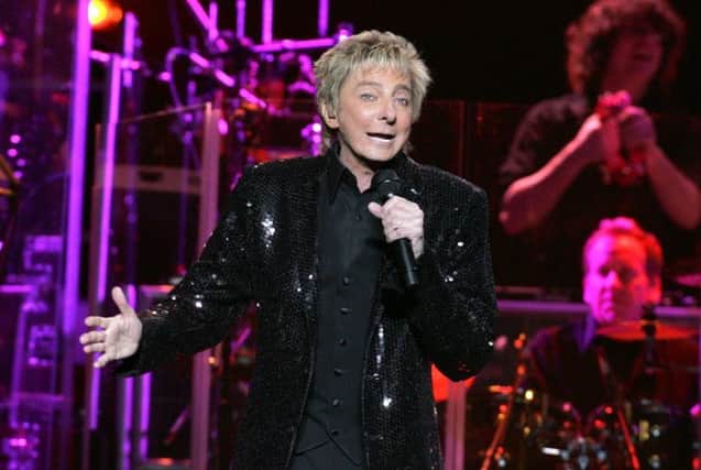 Singer Barry Manilow performs. Picture: Getty