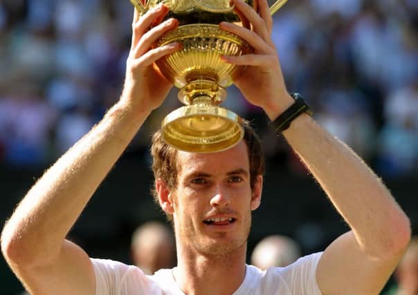 Wimbledon champion Andy Murray is an Olympic Athlete of the Year. Picture: PA