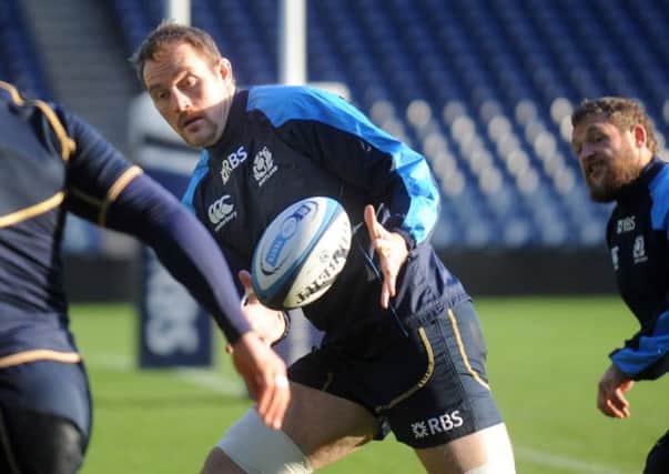 Alastair Kellock faces over four months on the sidelines and will miss the Six Nations Championship. Picture: Jane Barlow