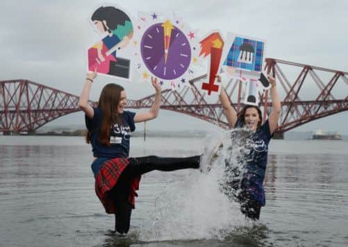 Loony Dookers look ahead to the next event on New Year's Day. Picture: Neil Hanna