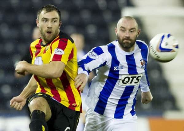 Kris Boyd can fire Kilmarnock to the higher reaches of the Scottish Premiership table, says Kilmarnock manager Allan Johnston. Picture: SNS
