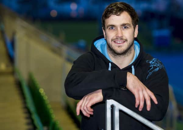 Alex Dunbar has signed a new deal with Glasgow Warriors to keep him at Scotstoun until 2017. Picture: SNS