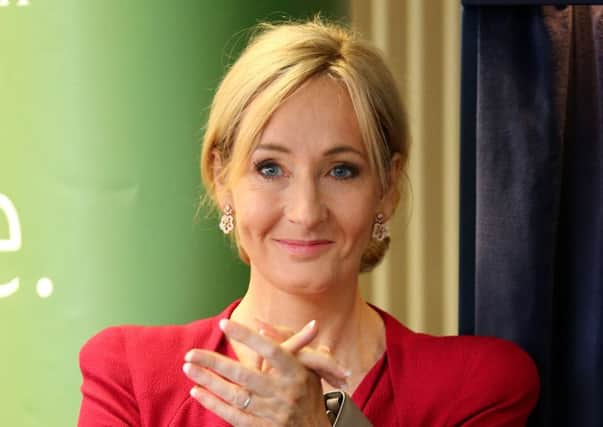 Authors like JK Rowling and narrators are both benefitting from the rise of audiobooks. Picture: PA