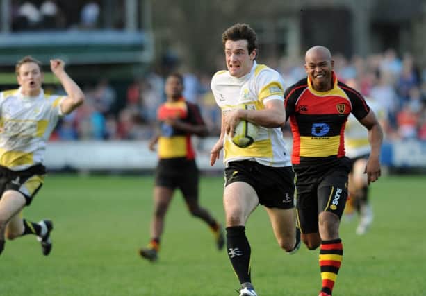 Callum Anderson: Brace of tries. Picture: Ian Rutherford