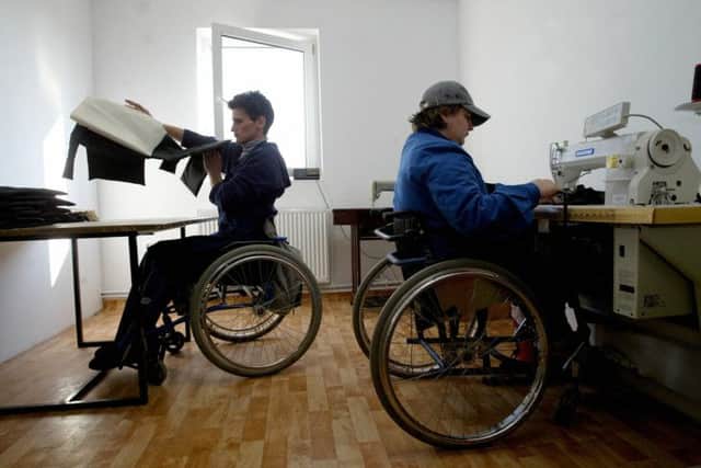 There must be a system in place to help those less able, to play a positive role in society. Picture: AFP