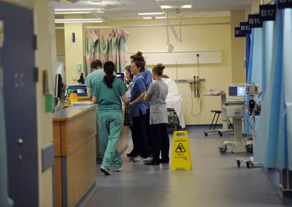 A ward at Perth Royal Infirmary has opened up to new admissions after several suspected cases of norovirus. Picture: Greg Macvean