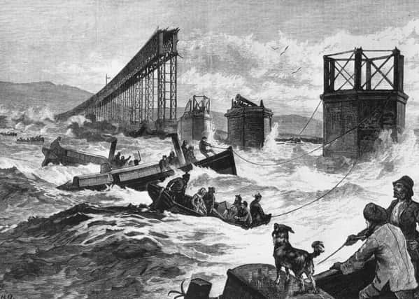 The Tay Rail Bridge disaster claimed the lives of at least 59 victims in 1897. Picture: Contributed