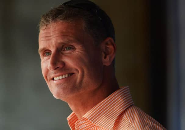 Former Formula One driver and current TV analyst David Coulthard. Picture: Getty