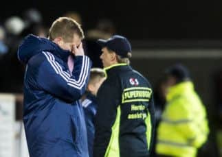 Hearts manager Gary Locke. Pic: Ian Georgeson