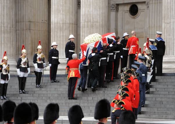 Armstrong's death was somewhat overshadowed by that of Margaret Thatcher, writes Stephen McGinty. Picture: Ian Rutherford