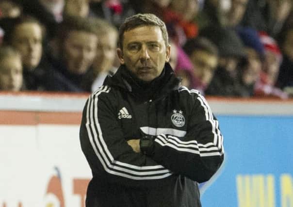 Aberdeen manager Derek McInnes. Picture: SNS