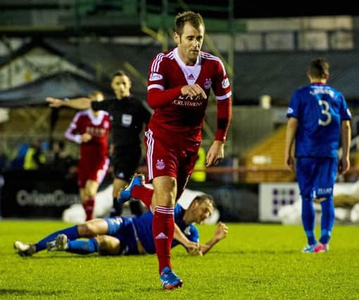Niall McGinn says Aberdeen will bounce back from Motherwell loss. Picture: SNS