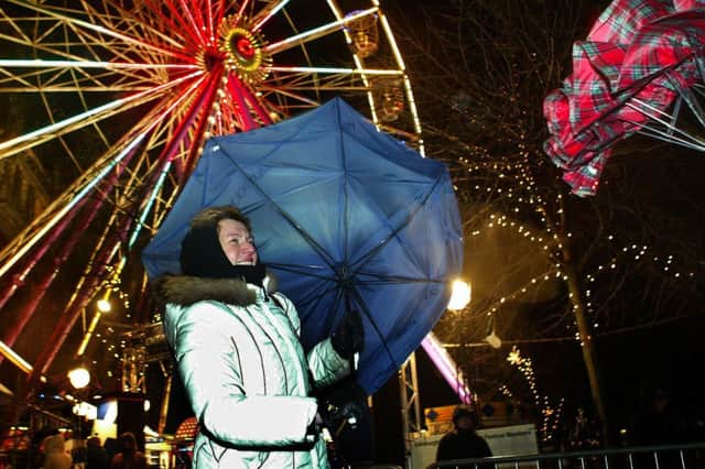 Scotland is due more stormy weather and downpours over the Hogmanay period. Picture: PA