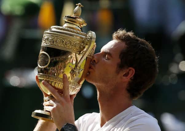 Andy Murray's Wimbledon win was one of the highlights of 2013. Picture: PA