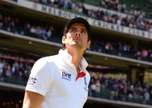 England captain Alastair Cook. Picture: Getty