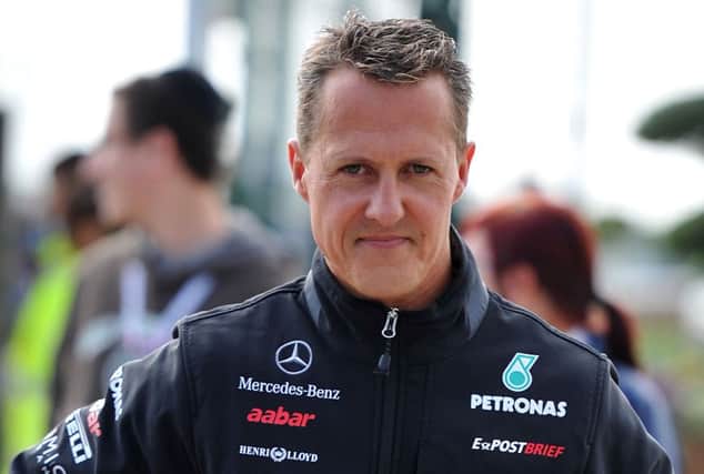 Michael Schumacher is showing signs of recovery. Picture: Getty