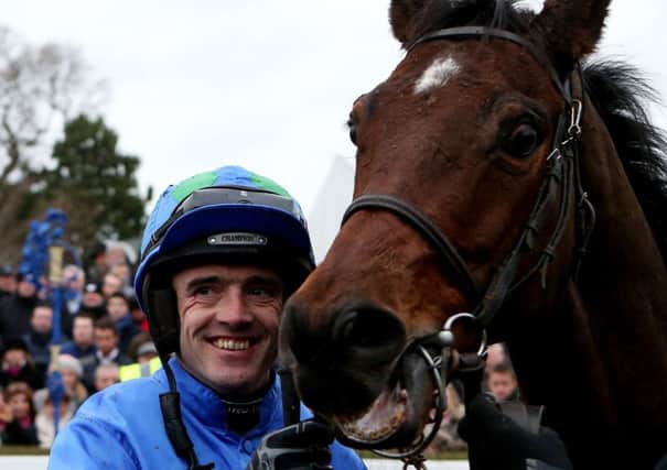Jockey Ruby Walsh with Hurricane Fly. Picture: PA
