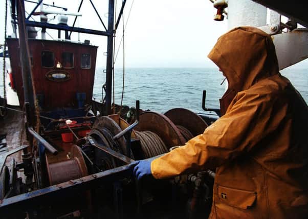 1000 lifejackets have been given to Scotland's commercial fishermen. Picture: TSPL