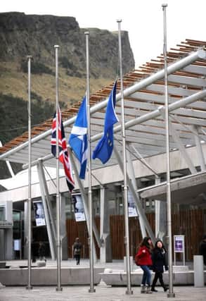 The Scottish Parliament. Picture: Jane Barlow