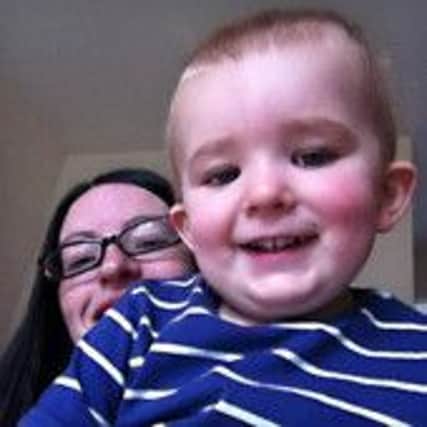 Janet Lockhart aged 29  and Michael Lockhart aged 2. Picture: submitted