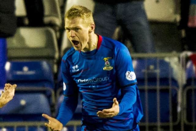 ICT striker Billy McKay, one of the top scorers in the Premiership this season. Picture: SNS