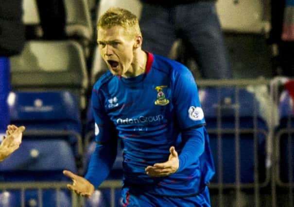 ICT striker Billy McKay, one of the top scorers in the Premiership this season. Picture: SNS