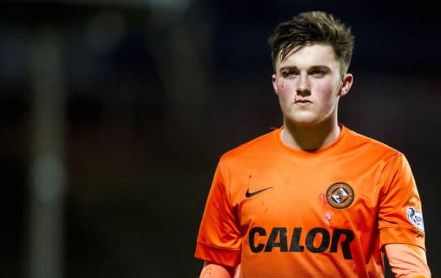 John Souttar in action for Dundee Utd. Picture: SNS
