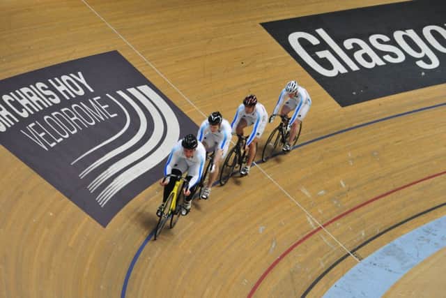 Scottish cyclists at the Sir Chris Hoy Velodrome. Scotland's athletes have been warned against doping complacency. Picture: Robert Perry