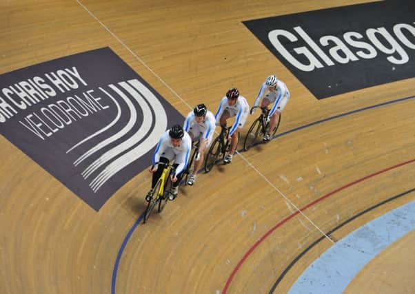 Scottish cyclists at the Sir Chris Hoy Velodrome. Scotland's athletes have been warned against doping complacency. Picture: Robert Perry