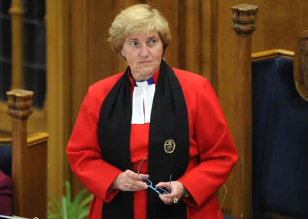Church of Scotland Moderator Right Reverend Lorna Hood. Picture: Jane Barlow