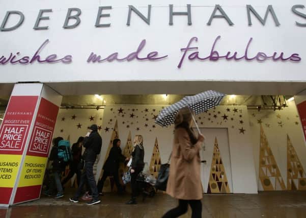 Debenhams has issued a profit warning and halted its share buyback scheme. Picture: PA
