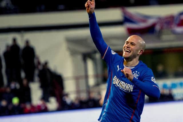 Rangers' Nicky Law. Picture: SNS