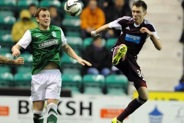Hearts and Hibernian square off later today. Picture: Ian Rutherford
