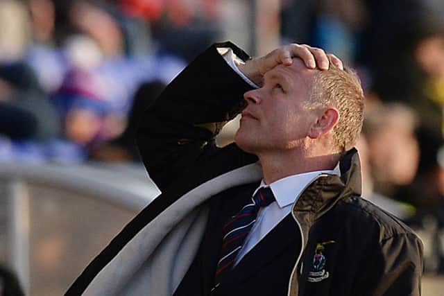 John Hughes is still waiting for his first win as Inverness boss. Picture: SNS
